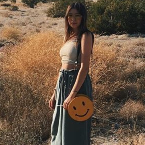 Nasty gal smiley face purse bag - Picture 3 of 3